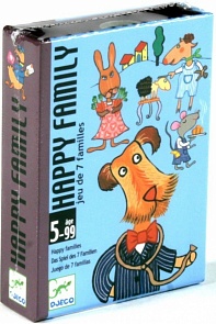 Детская настольная карточная игра - Счастливая семейка (Djeco, 05115k)